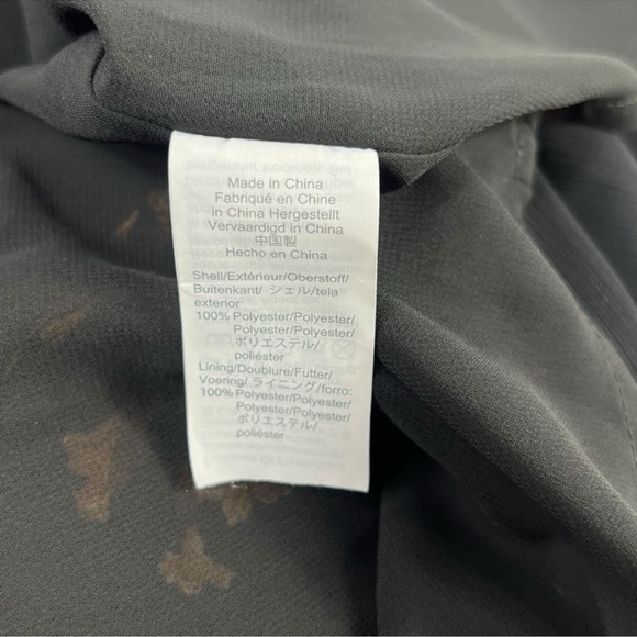 - NWT Madewell Georgette Ruffle-Collar Smocked Top in Falling Freesias B… - Picture 13 of 14